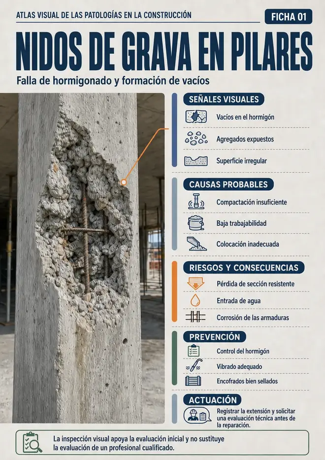 Ficha técnica ilustrada del Atlas Visual de Patologías Constructivas